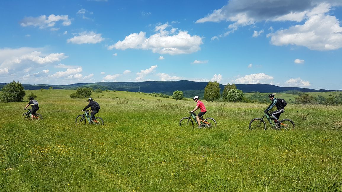 wycieczki, wyprawy, rajdy rowerowe - rowery elektryczne - Bieszczady i Beskid Niski